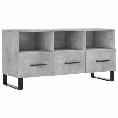 Produktbild von vidaXL TV-Schrank Betongrau 102x36x50 cm Holzwerkstoff