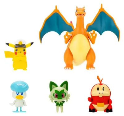 Obrázok produktu pre Sada 6 figúrok Pokémon Battle