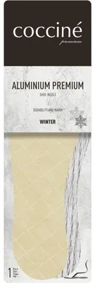Produktbild von Winter-Einlegesohlen Aluminium Premium Coccine, Größe 44, 1032012