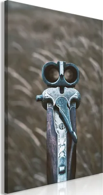 Produktbild von Italienischer Leinwand Leinwandbild - Shotgun (1 Part) Vertical 40x60 cm Menschen i-B-0077-b-a