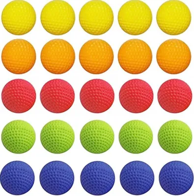 Produktbild von 30 Stück Übungsgolfbälle, hohle Golfbälle, Trainingsgolfbälle, Kindergolfbälle (A-1B)
