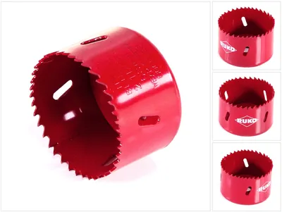 Produktbild von RUKO 106068, Einzelbild, Bohrer, Aluminium, Nicht-eisenhaltiges Metall, Gipskarton, Kunststoff, Sperrholz, Stahl, Holz, Rot, Hochgeschwindigkeitsstahl (HSS), Hochgeschwindigkeitsstahl (HSS)