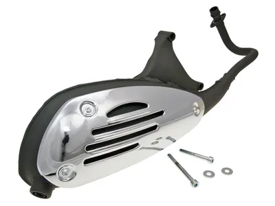 Produktbild von Auspuff Tecnigas O-Pro für Aprilia, Piaggio, Vespa 50ccm 4T 2V