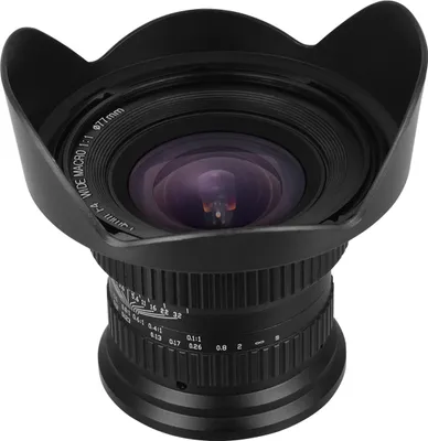 Image de objectif macro 15mm f4.0 Grand Angle 120 degrés pour Full Frame/APS-C Compatible avec Nikon D7100/D7200/D90/D600/D3000/D5000/D40/D50/D300/D200