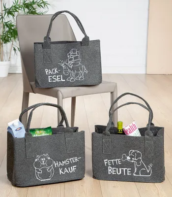 Produktbild von Gilde Filz Tasche Smart Shopping