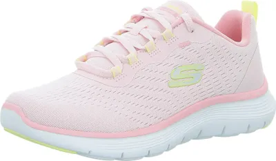 Produktbild von Skechers Damen-Sneaker FLEX APPEAL 5.0 Pink-Gelb-Weiß, Farbe:rot, EU Größe:38