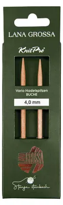 Produktbild von Lana Grossa Knit Pro Nadelspitzen VARIO LANG Buche Tanja Steinbach Edition 3-12 mm Durchmesser 4.0 mm