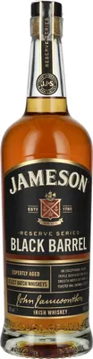 Image de Jameson BLACK BARREL Triple Distilled Irish Whiskey 40% Vol. 0,7l