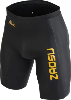 Produktbild von ZAOSU Z-Free Neopren Jammer – Auftriebshorts Schwimmhose für Techniktraining & Triathlon, 5mm, Unisex, schwarz , Größe:M