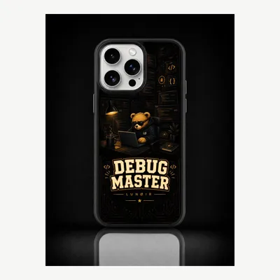 Produktbild von iPhone 15 Pro Max Hülle Handyhülle Schutzhülle Case mit Debugging Motiv – LUNØIR ©