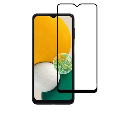 Produktbild von Smartphonica Samsung Galaxy A13 volle Abdeckung gehärtetem Glas Bildschirmschutz aus gehärtetem Glas mit abgerundeten Ecken