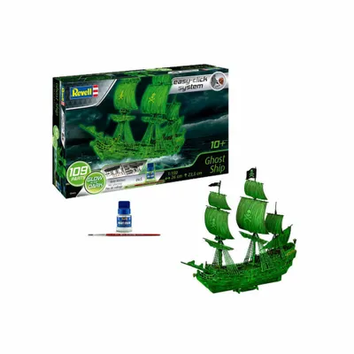 Immagine prodotto di Revell 05435 - Modellismo navale 1:150 - Nave pirata, nave fantasma, nave fantasma in scala 1:150, livello 3