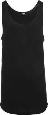 Zdjęcie produktu dla Pánské tílko Urban Classics Long Shaped Open Edge Loose Tank czarny - S