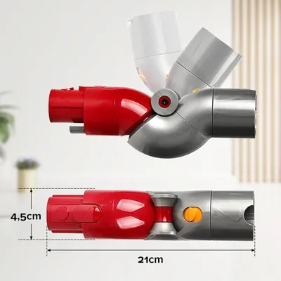 Produktbild von Schnellverschluss-Adapter für Dyson, Modell 970790-01, bis 1 Meter tief, für V7/V15 & V11, ideal für Sofas & Betten