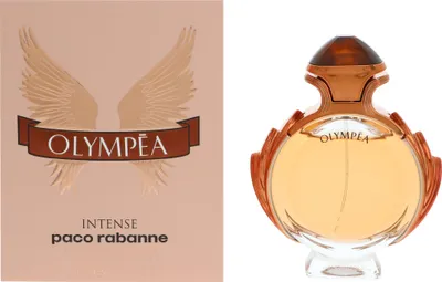 Produktbild von Rabanne Olympéa Intense, Frauen, 50 ml, Nicht nachfüllbare Flasche, Orangenblüte, Vanille, Weißer Pfeffer, Bernstein, Ambra