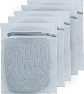 Produktbild von Waschbeutel für Waschmaschine 5 Stück, Wäschenetz 30 x 40 cm, für Feinwäsche