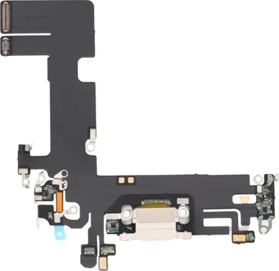 Zdjęcie produktu dla TAŚMA ZŁĄCZE ŁADOWANIA MIKROFON DO iPhone 13 BIAŁY