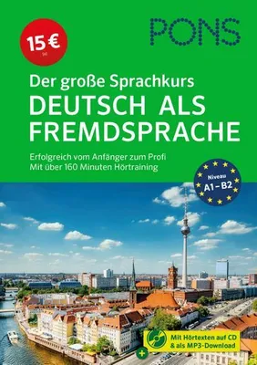 Produktbild von PONS Der große Sprachkurs Deutsch als Fremdsprache