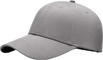 Produktbild von Universal verstellbare Baseballkappe, grau, atmungsaktives Material, Umfang 55-60 cm