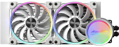 Produktbild von Gletscherwasser 240 White RGB 240mm (weiß)