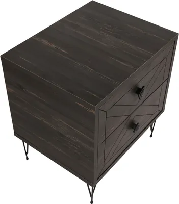 Produktbild von Skye Decor, Luna - Dark Brown, Nachttische & -schränke, Dunkelbraun, 50 x 55 x 40 cm