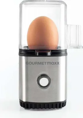 Produktbild von GOURMETmaxx Design-Eierkocher 1 Ei Das perfekte Frühstücksei ohne viel Aufwand energiesparend einfache Bedienung inkl. Messbecher BPA frei kompakt