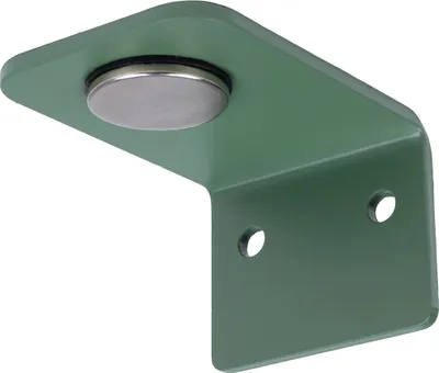 Produktbild von Natural Goods Berlin KLEAN Seifenhalter mit Magnet, Seifenablage zum Kleben oder Bohren, mit 2x Seifenanker als Magnethalter, rostfrei & pulverbeschichtet, schwebend, Grün