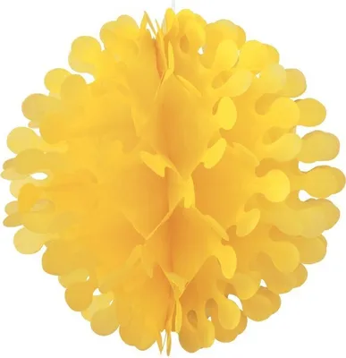 Produktbild von Dekoball in Gelb, 30 cm Durchmesser