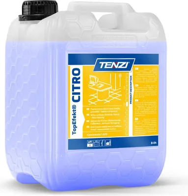 Produktbild von TopEfekt® CITRO Reinigungsmittel 5L neutral mit Alkohol streifenfrei für glänzende Oberflächen