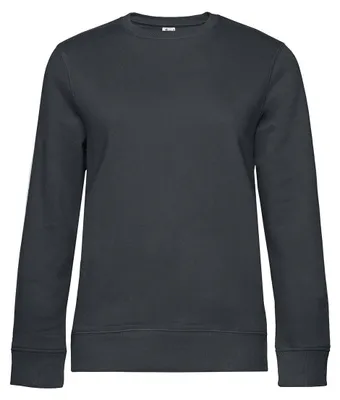 Produktbild von B&C - "Königin" Rundhalsausschnitt Sweatshirt, Frauen FK159 (M) (Asphaltgrau)
