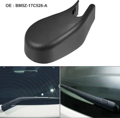 Image de Capuchon Bras d'Essuie-glace Arrière pour Ford Focus 2012-2018 Pare-brise Arrière Remplacement BM5Z-17C526-A