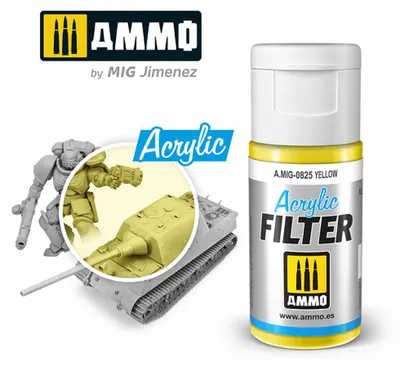 Productafbeelding van Torro ACRYLIC FILTER, geel, A.MIG-0825