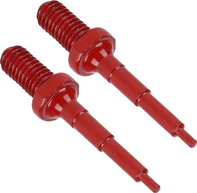 Immagine prodotto di 2 pezzi orecchio tag tagger chiodo per maiale bovini pecore strumenti di marcaturaLega rossa