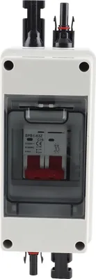 Solárny odpojovač Mini istič s IP65 vodotesným rozvádzačom PV odpojovač DC500V 16A