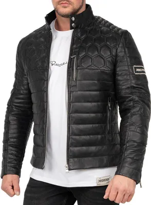 Produktbild von Reichstadt Herren Echtlederjacke 22RS31 LUX - Black M