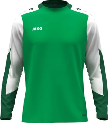 Productafbeelding van JAKO Longsleeve Dynamic 164, groen/wit/donkergroen