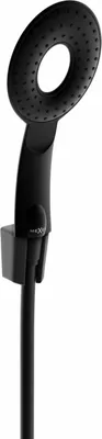 Produktbild von Mexen R-73 Kopfbrausegarnitur mit Regenbrause und Thermostatmischer, Schwarz - 785735052-70
