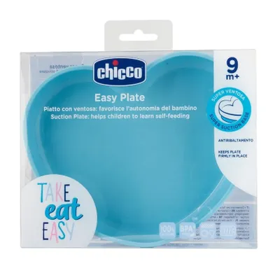 Immagine prodotto di Chicco Piatto cuore in silicone per bambini