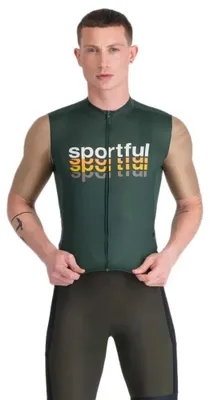 Produktbild von Sportful Supergiara 2 Logo Ärmelloses Trikot Grün XL Mann Grün XL