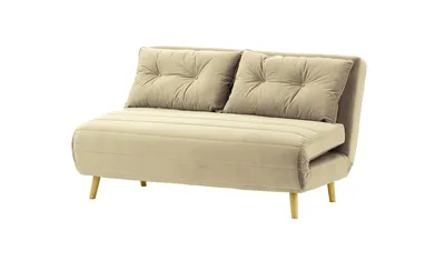 Produktbild von SLF24 - Ausklappbaresofa Flic 142 cm - beige - Velluto 3
