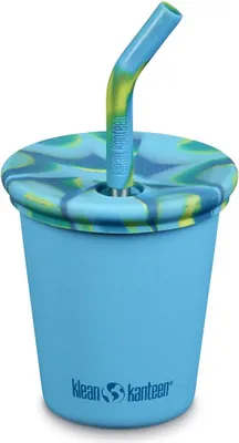 Obrázek produktu pro Kid Kanteen®Kid Steel Cup (Kid Straw Lid) Hawaiian Ocean