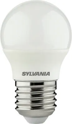 Produktbild von Sylvania 0029628 E14 4.5W/6500K LED-Tropfen, Sockel E14, 4,5 Watt, Neutralweiß, 6500 K, 5kWh/1000h