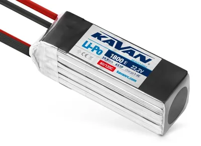 Produktbild von Kavan 1800 mAh/22 2 60/120C Modellbauakkus