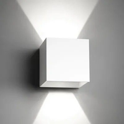Produktbild von mlight Cube 4006 LED-Aussenwandleuchte W Weiß