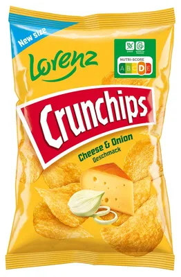 Zdjęcie produktu dla Crunchips 310483 Crunchips Cheese & Onion Flavour Chips 150,0 g
