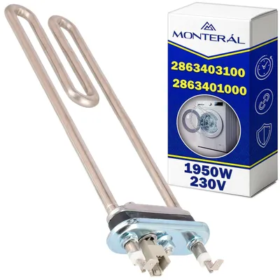 Imagen del producto de Resistencia calefactora para lavadora, 1950W, 230V