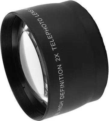 Produktbild von Teleobjektiv 2-fach für Kameraobjektive - Optisches Glas - Kompatibel mit