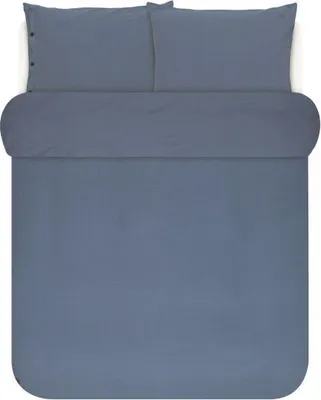 Produktbild von Marc O'Polo Bettwäsche-Garnitur Kuva Duvet Größe 200x220 + 2x80x80 cm Farbe Smoke Blue