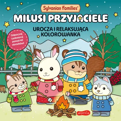 Immagine prodotto di Sylvanian Families. Milusi przyjaciele. Urocza i relaksująca kolorowanka