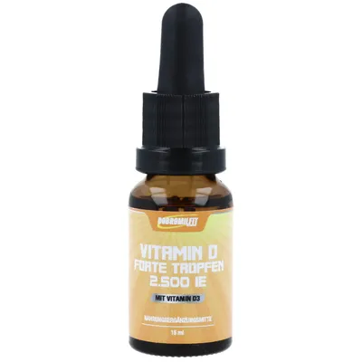 Produktbild von Vitamin D Forte DobromilFit Tropfen 2500 IE – Für starke Knochen, Immunsystem und Leistungsfähigkeit